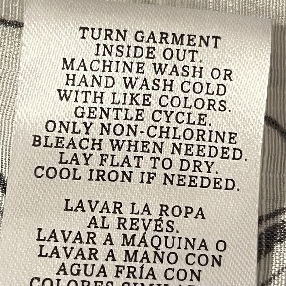 Zac & Rachel Boho Peasant Top Size XL  Crochet White And Black Tie At Sleeve - Picture 10 of 10